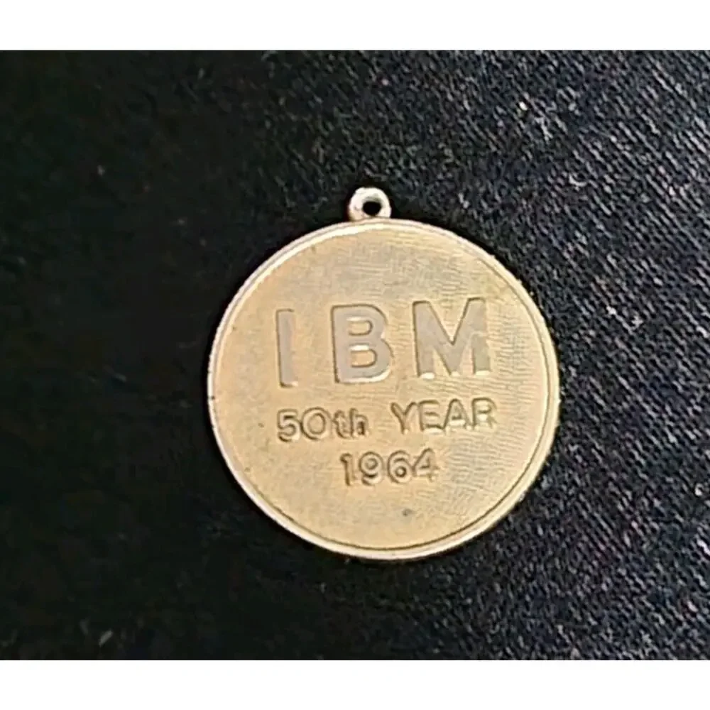 Vintage IBM Celebrating 50 years 1914-1964 Charm collectible